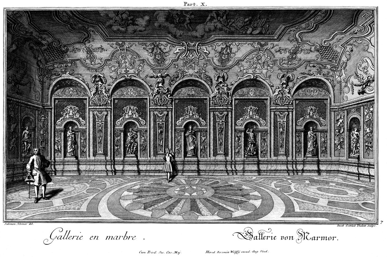 Galerie de marbre - Salomon Kleiner