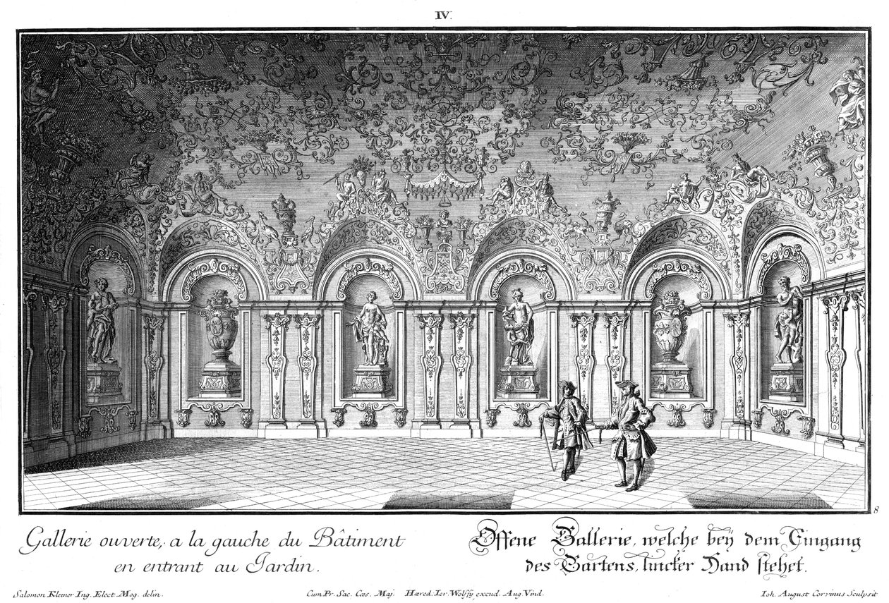 Galerie ouverte dans l
