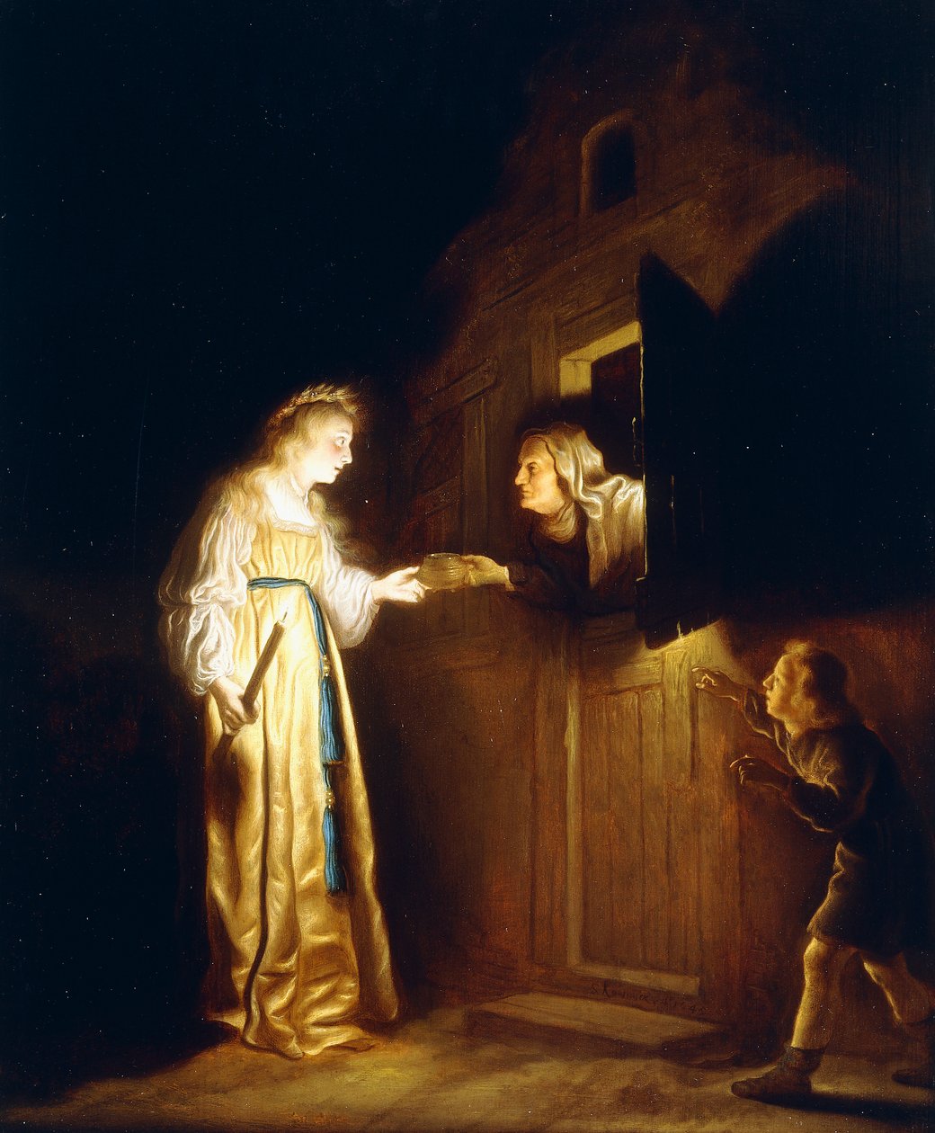 La Dérision de Cérès, 1645 - Salomon Koninck