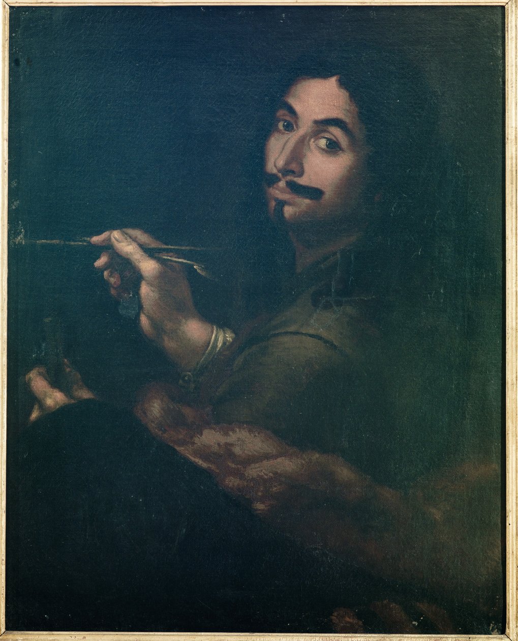 Autoportrait, c.1642 - Salvator Rosa