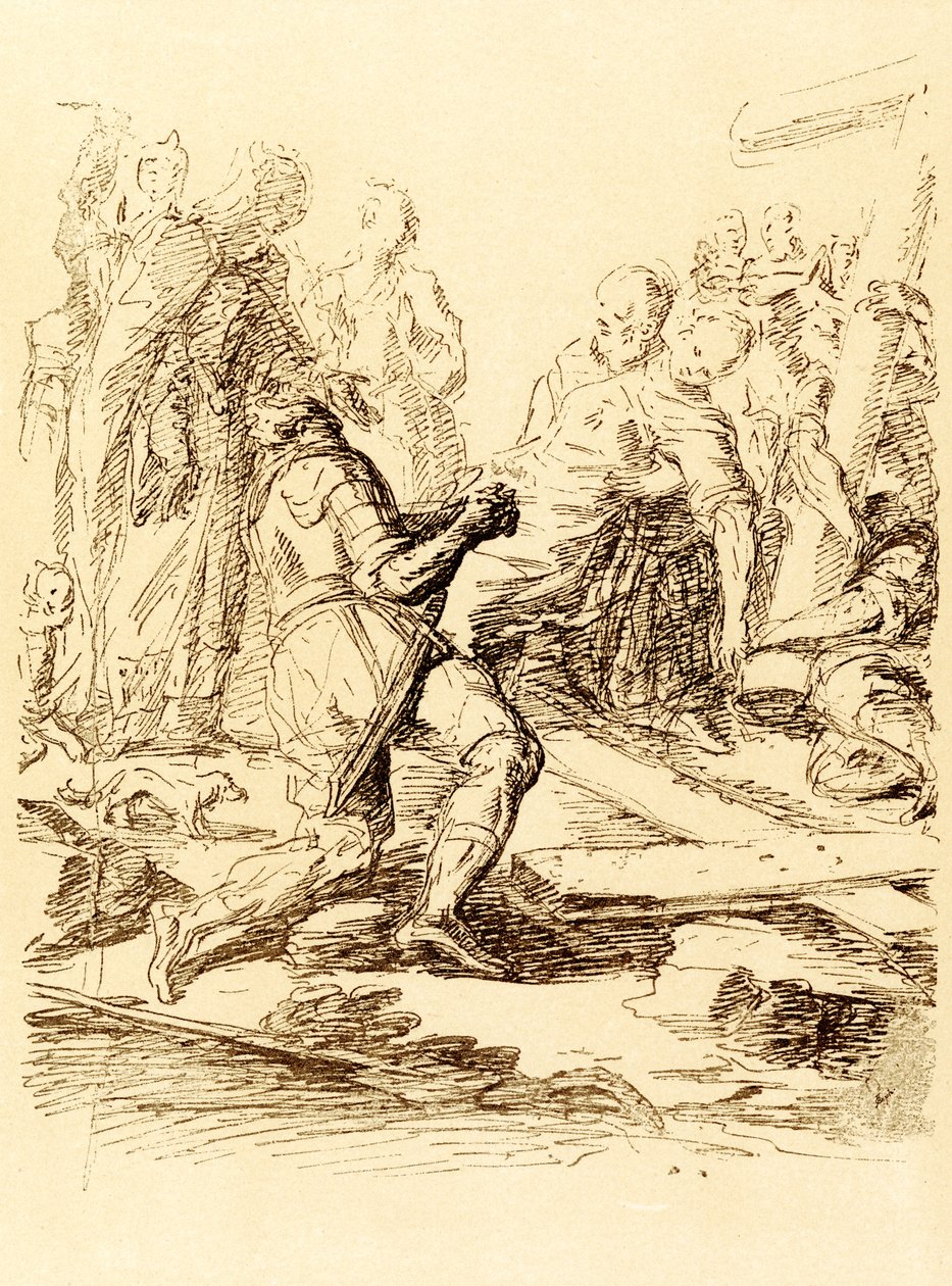 Découverte de la Croix - Salvator Rosa