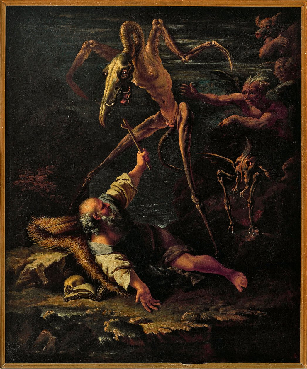 Italie, Coldirodi, Tentations de Saint Antoine - Salvator Rosa