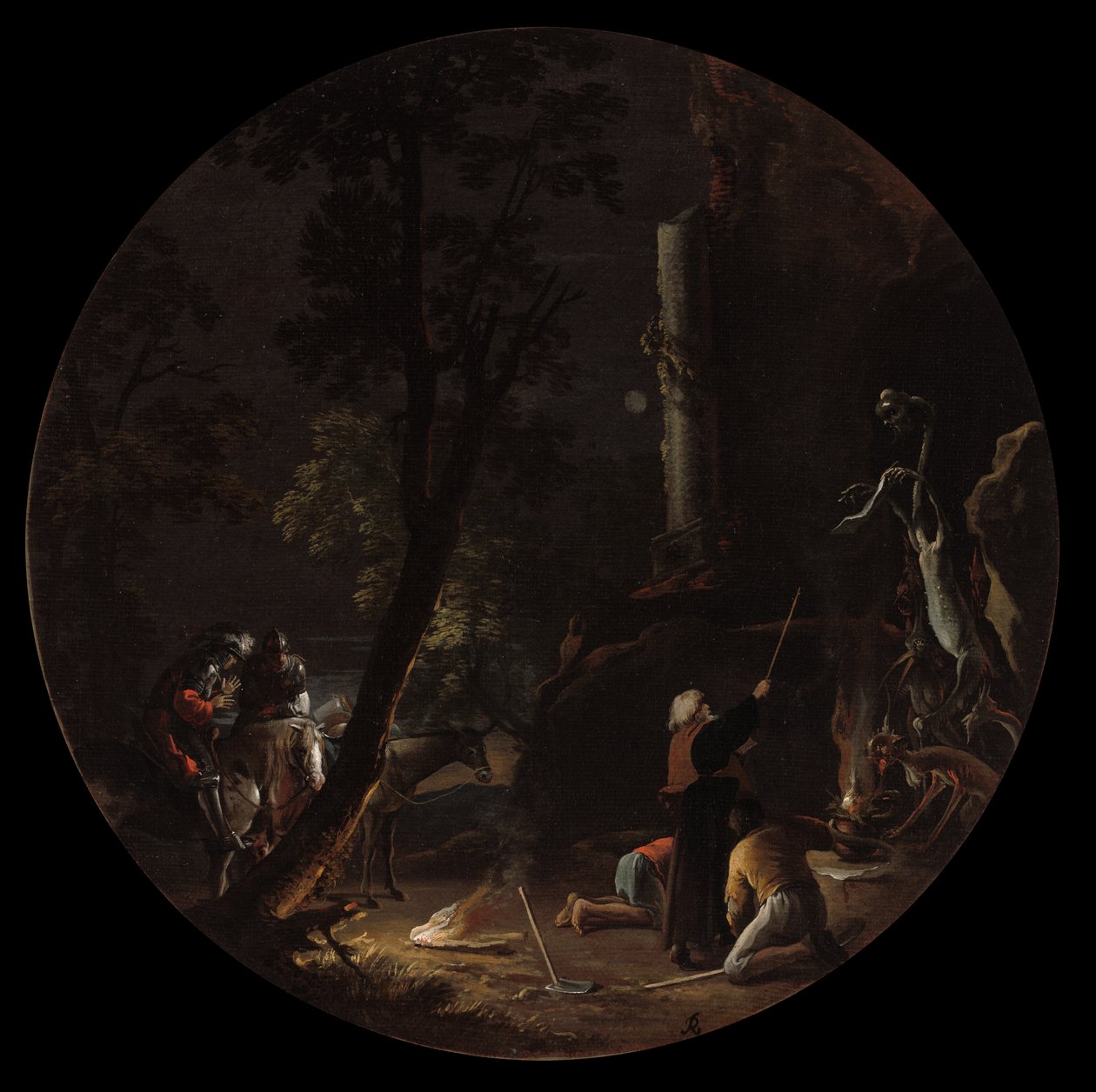 Scènes de sorcellerie : Nuit, vers 1645-1649 - Salvator Rosa