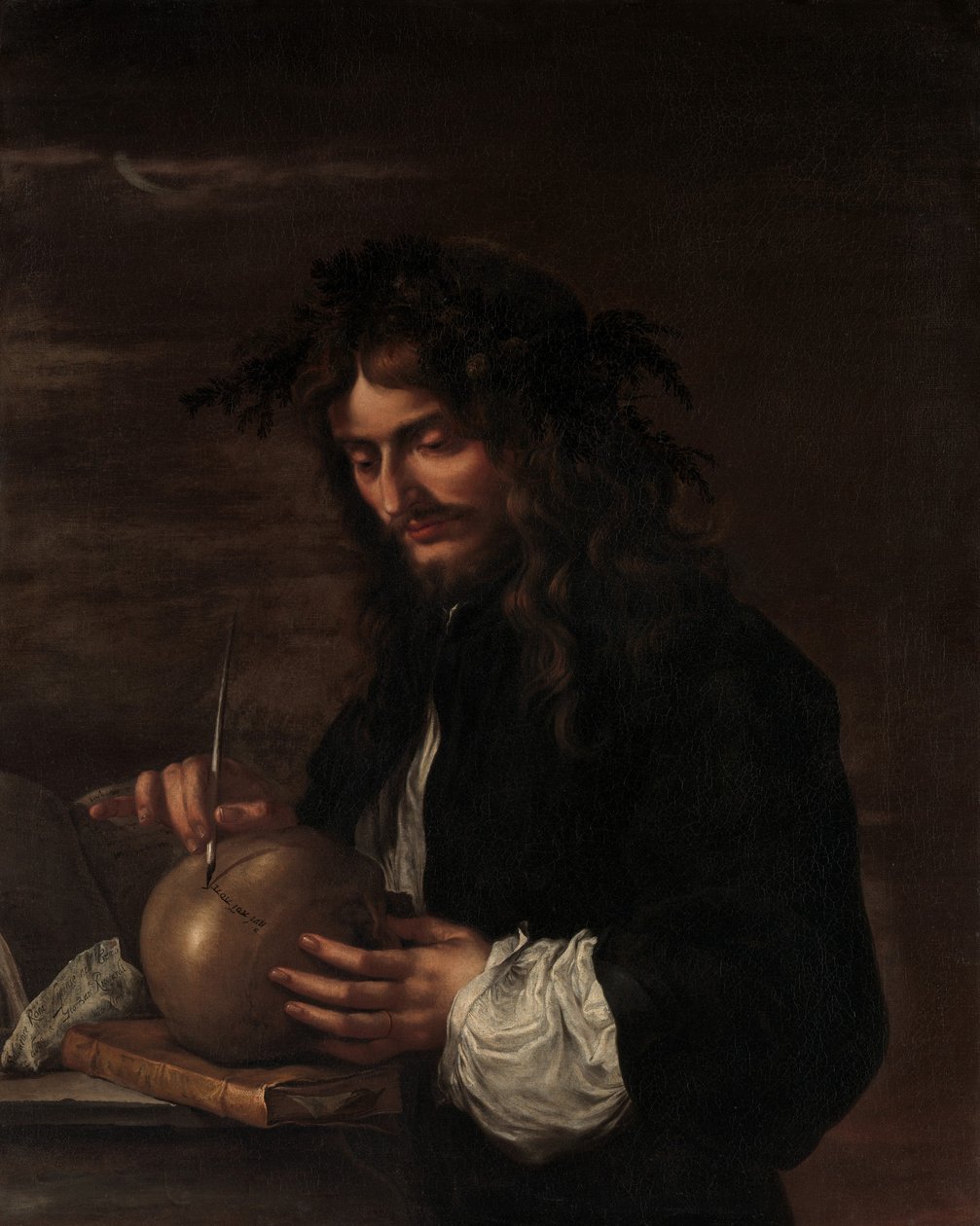 Autoportrait, c.1647 - Salvator Rosa