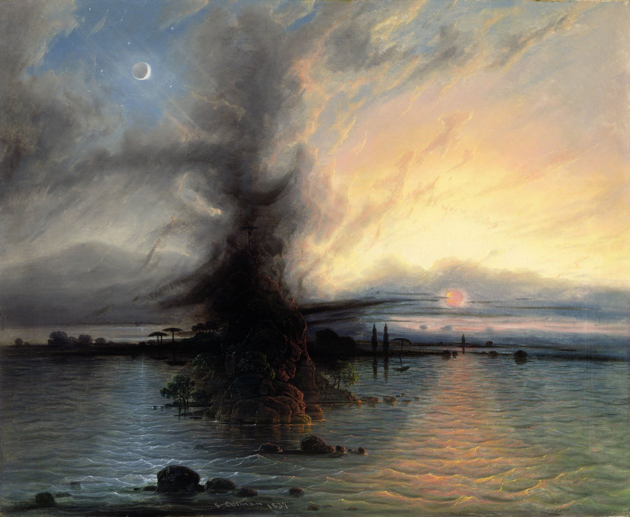 Le Rocher du Salut, 1837 - Samuel Colman
