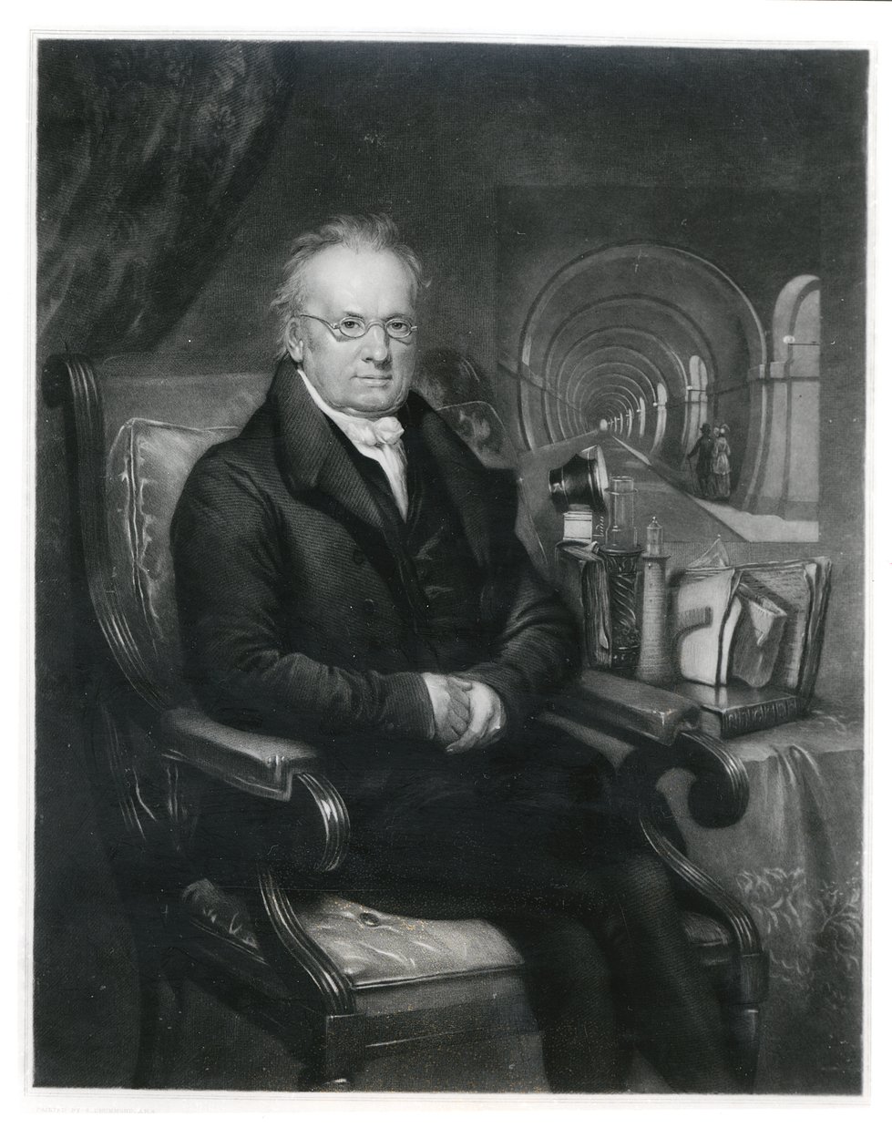 Sir Mark Isambard Brunel (1769-1849) c.1835 - Samuel Drummond