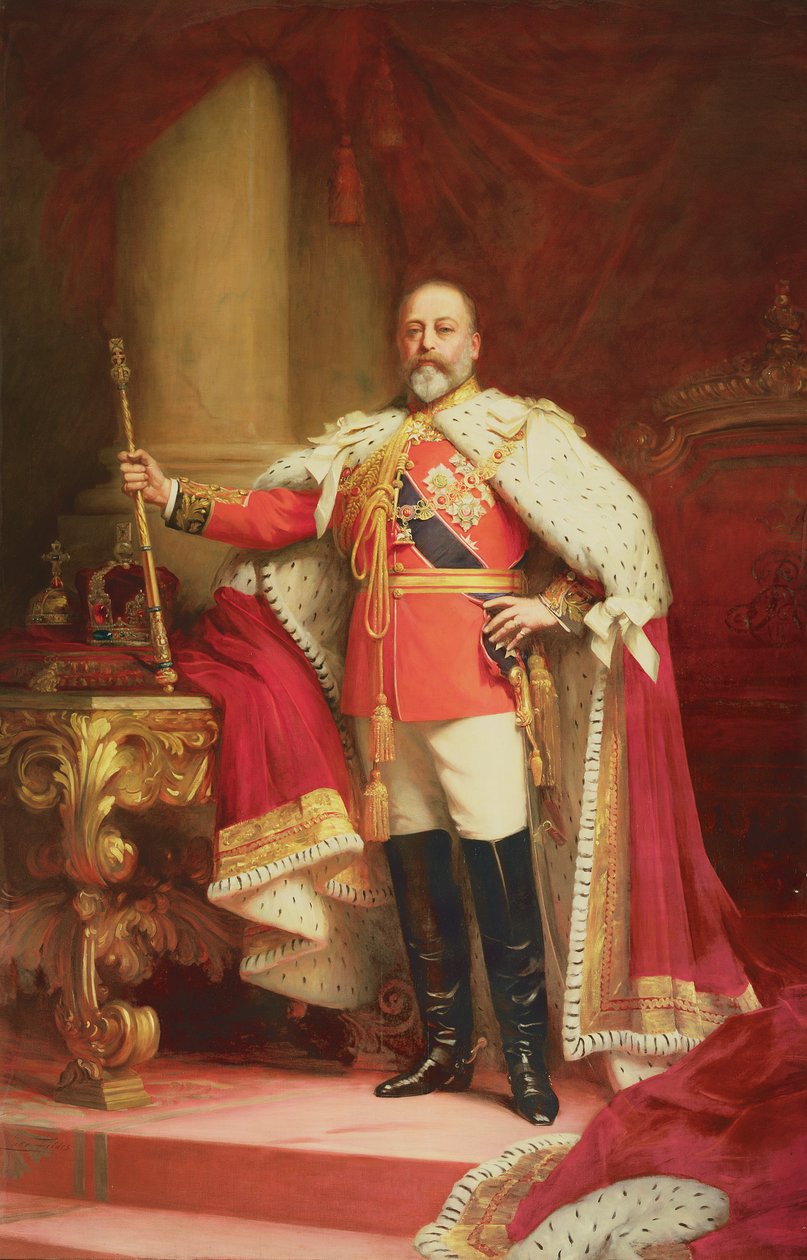 Roi Édouard VII, 1902 - Samuel Luke Fildes