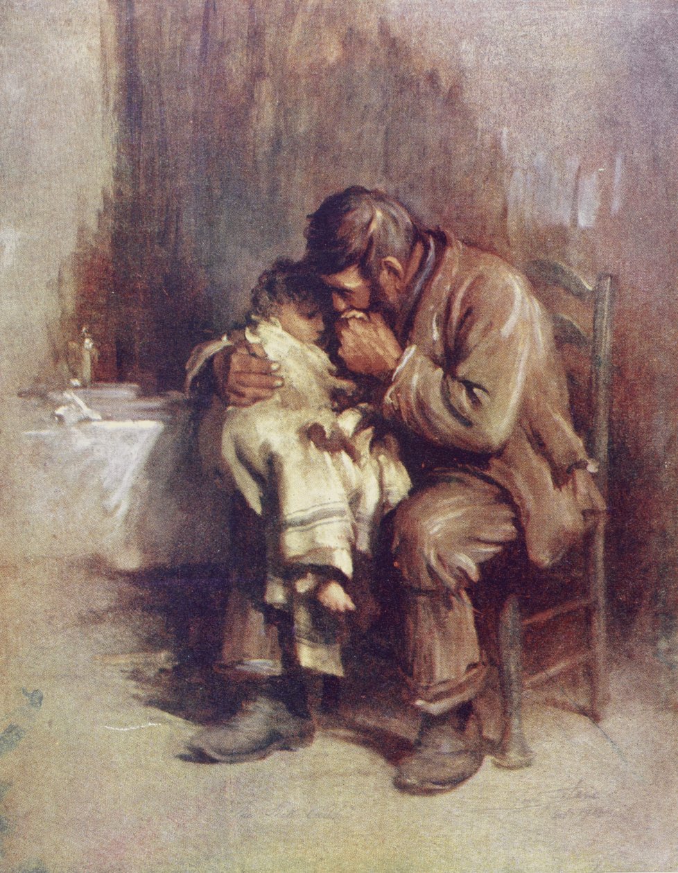 Sans mère - Samuel Luke Fildes