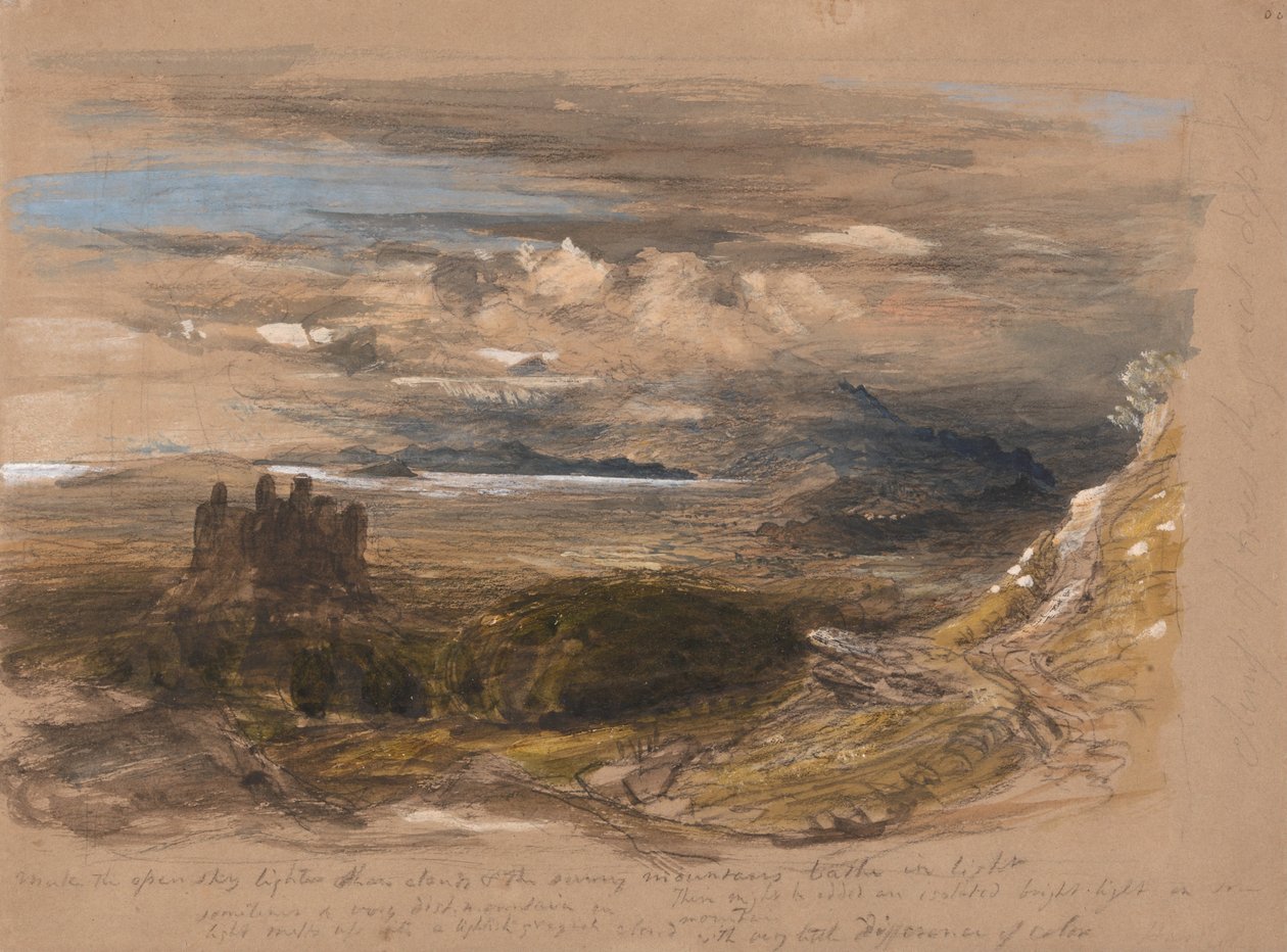 Château de Harlech - Samuel Palmer