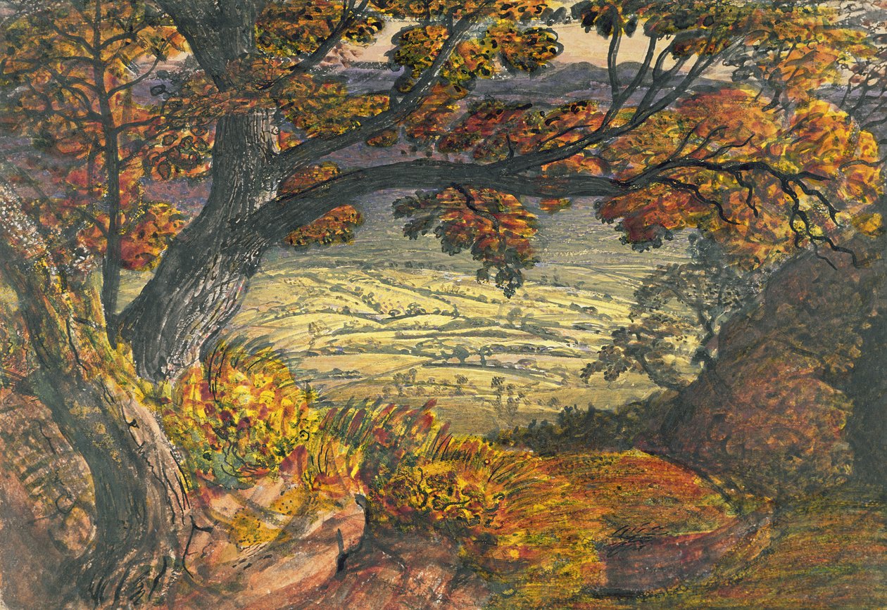 Le Weald du Kent, c.1827-28 - Samuel Palmer