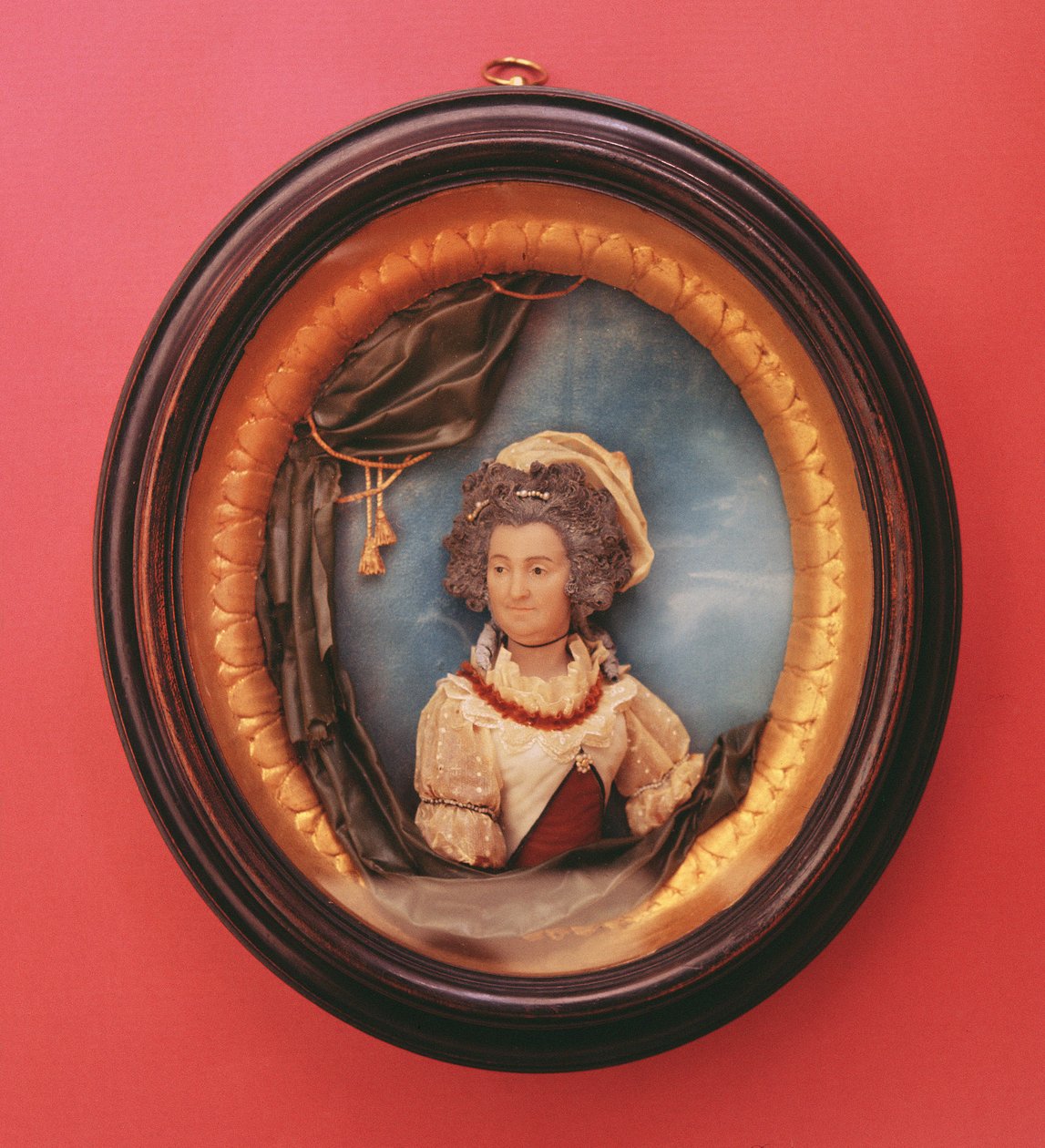 Portrait miniature de Mary Berry (1763-1852) - Samuel Percy