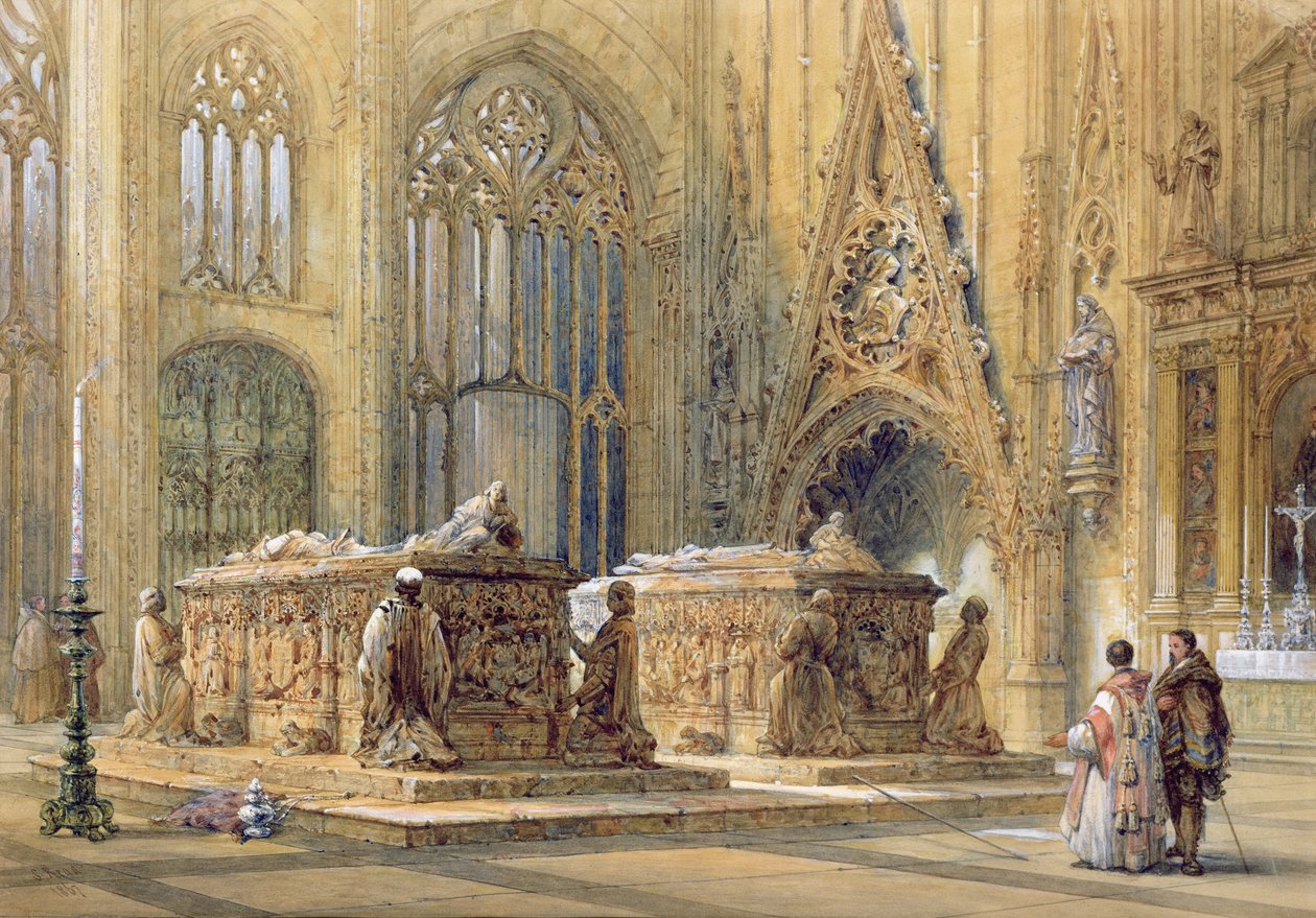 Intérieur de Cathédrale, 1867 - Samuel Read