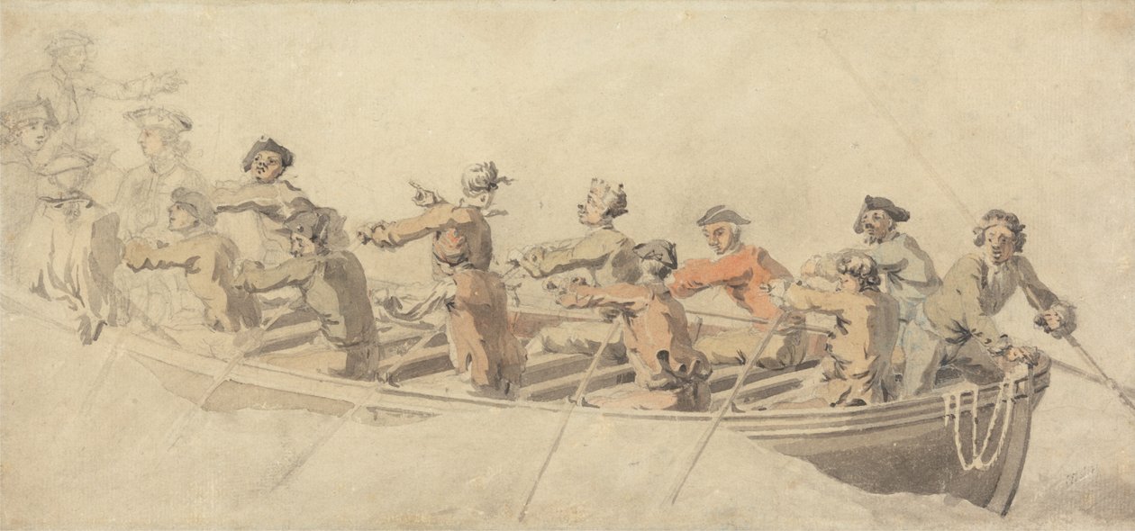 Un bateau de navire - Samuel Scott