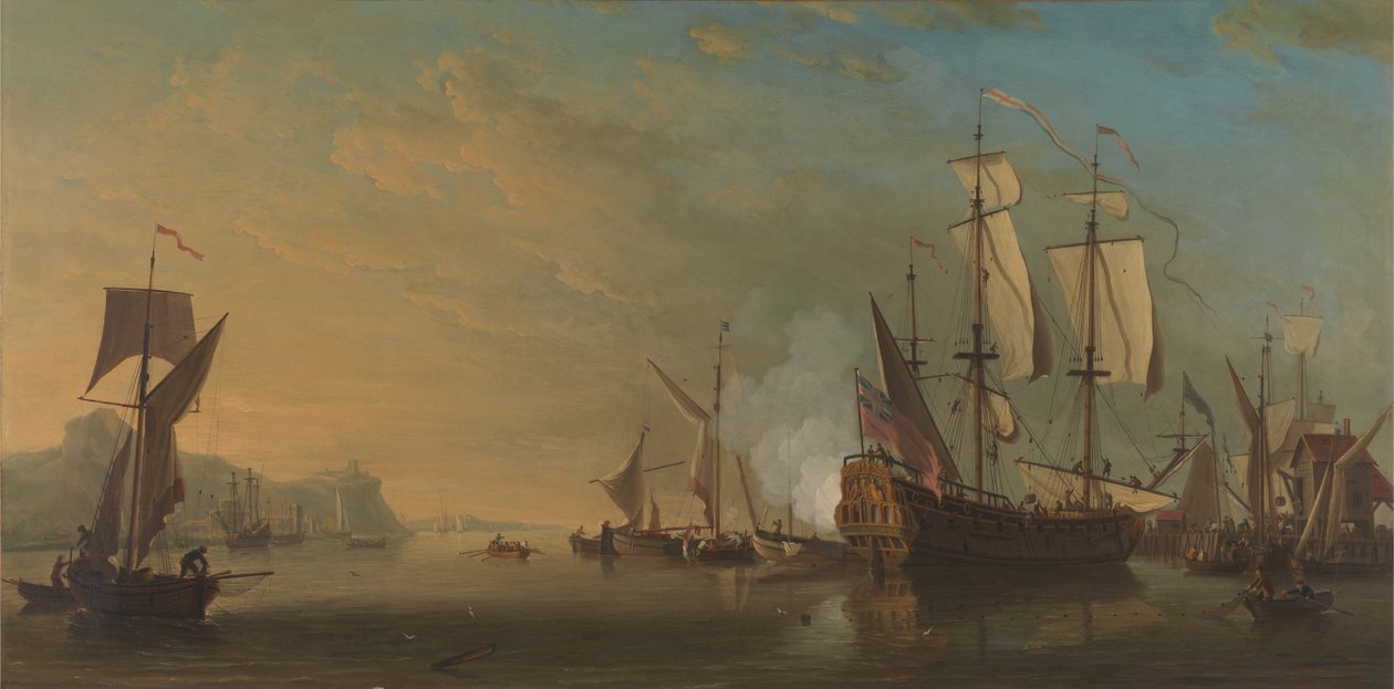 Expédition au large de Douvres - Samuel Scott