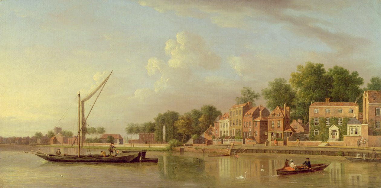 La Tamise à Twickenham, vers 1760 - Samuel Scott