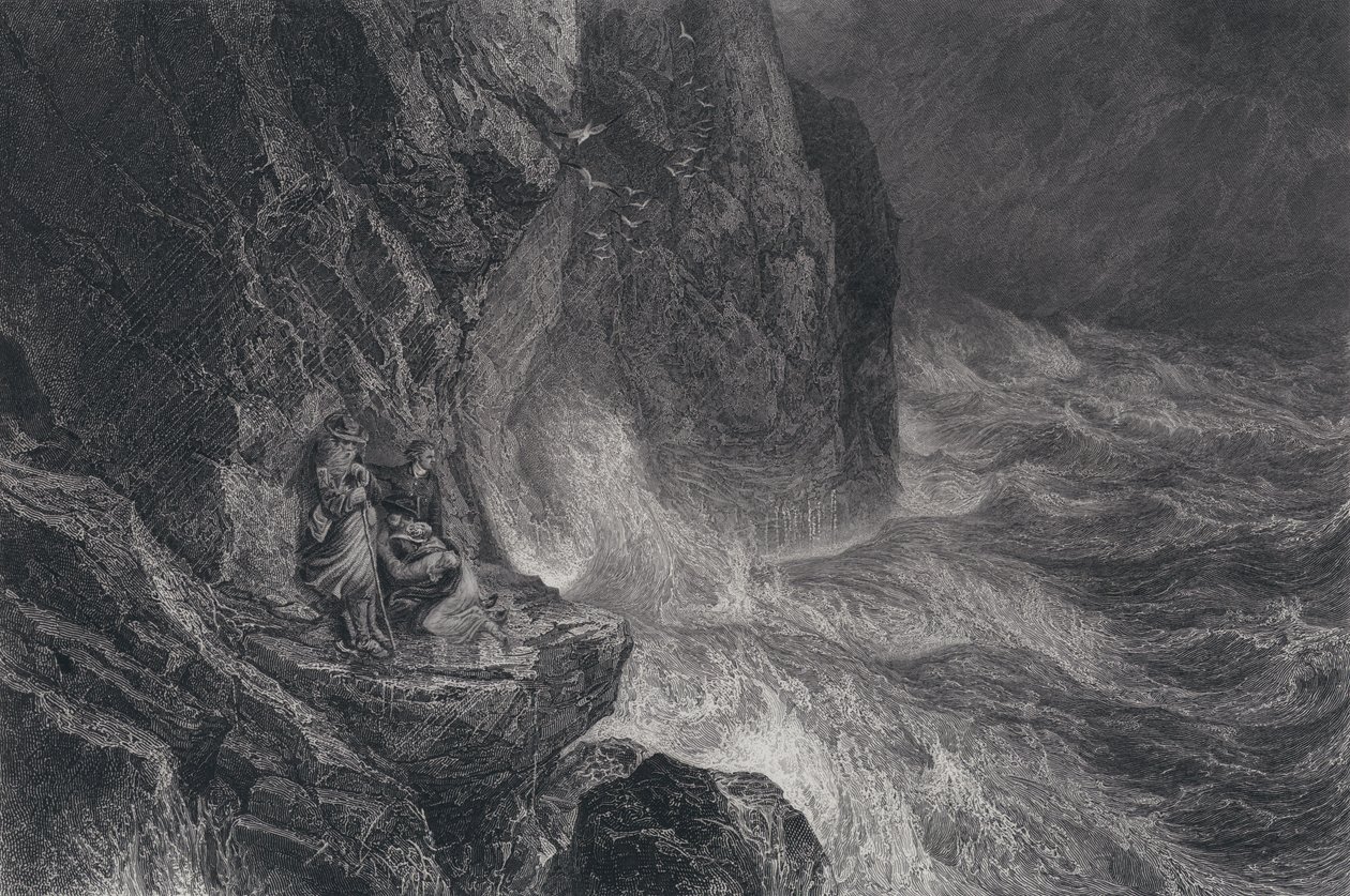 La Tempête (gravure) - Samuel (after) Bough