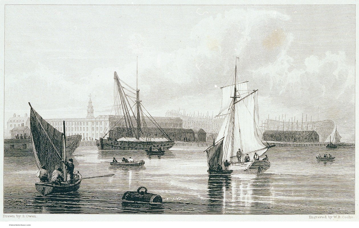 Deptford, vers 1812 - Samuel (after) Owen