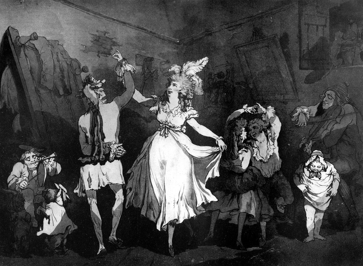 Une famille française, 1790 - Samuel Alken