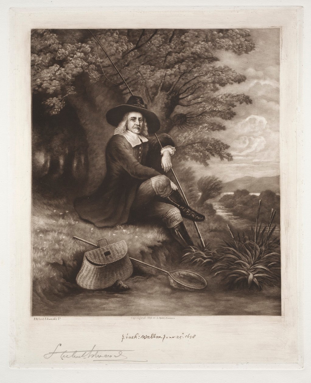 Izaak Walton, 1898 - Samuel Arlent Edwards