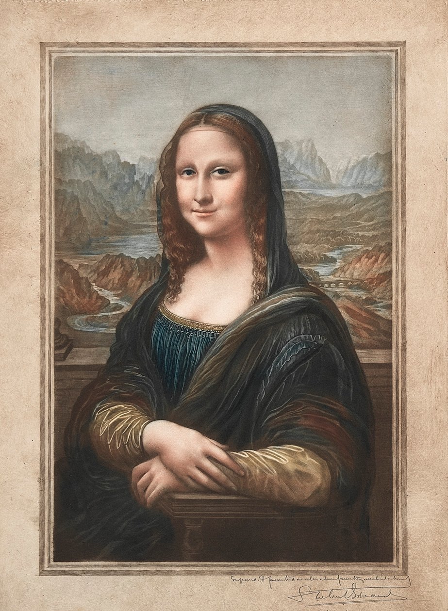 Mona Lisa, 19e-20e siècle - Samuel Arlent Edwards