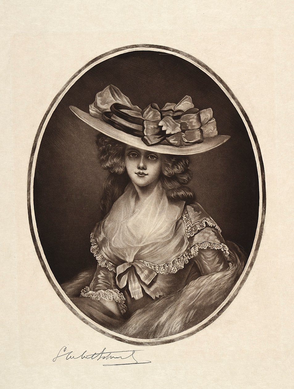 Mme Benwell, fin 19e-début 20e siècle - Samuel Arlent Edwards