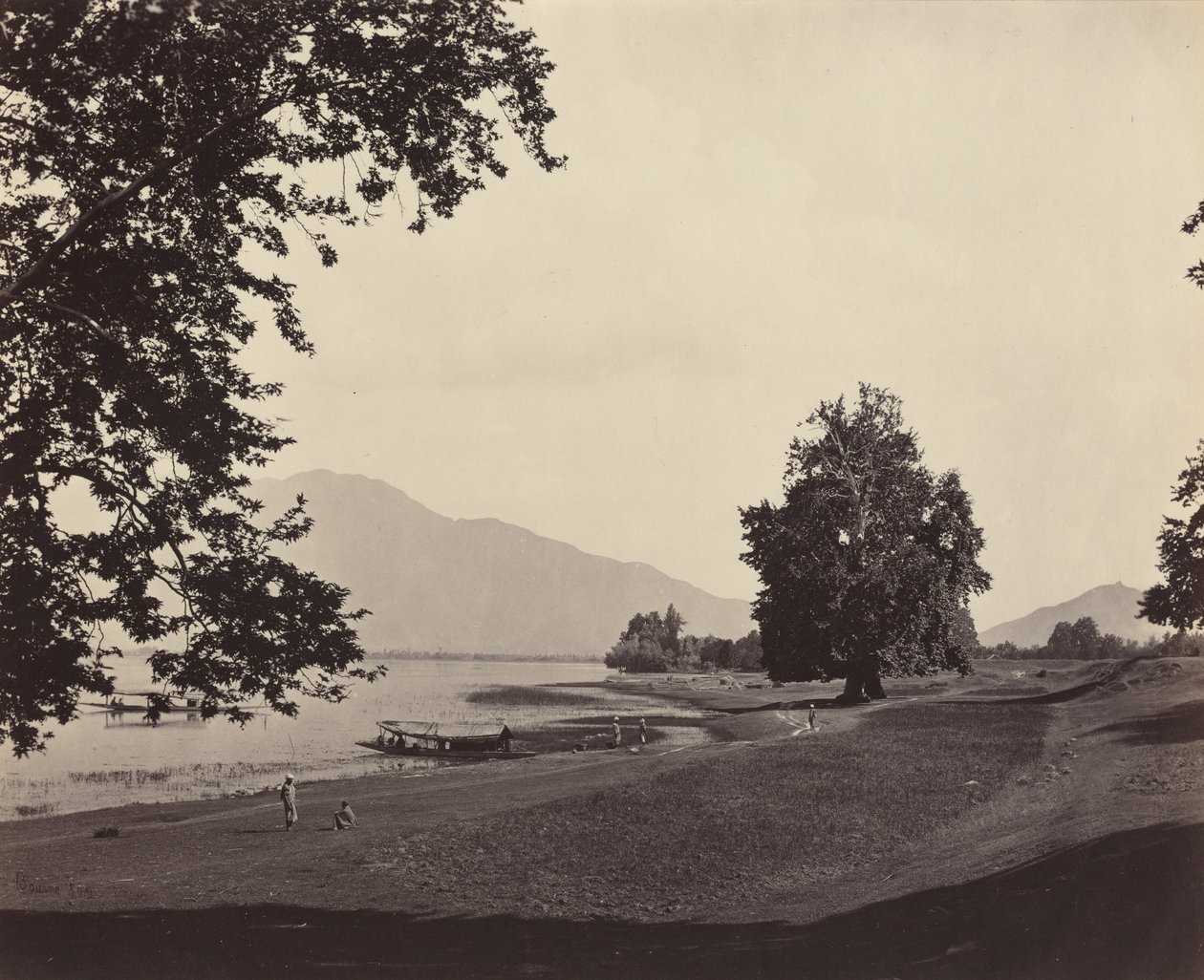 Scène de Cachemire, v. 1865 (photo) - Samuel Bourne
