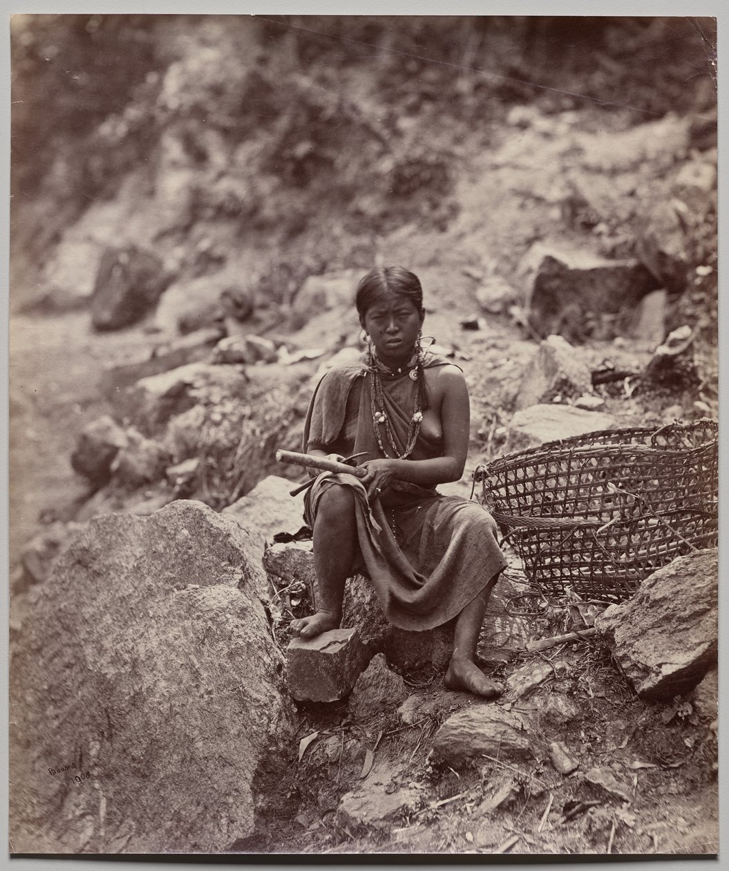 Femme Lepcha (numéro 1908) - Samuel Bourne