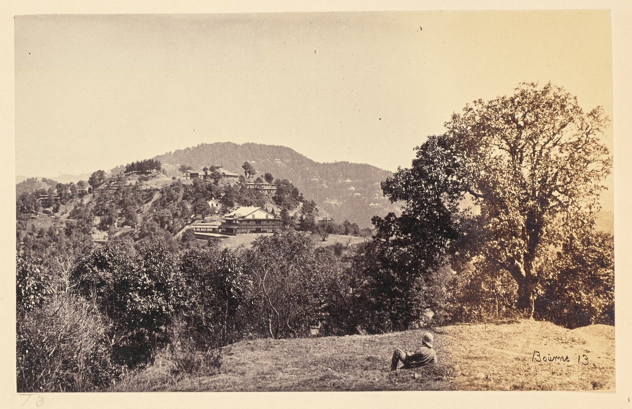 Simla ; "Peterhof - Samuel Bourne