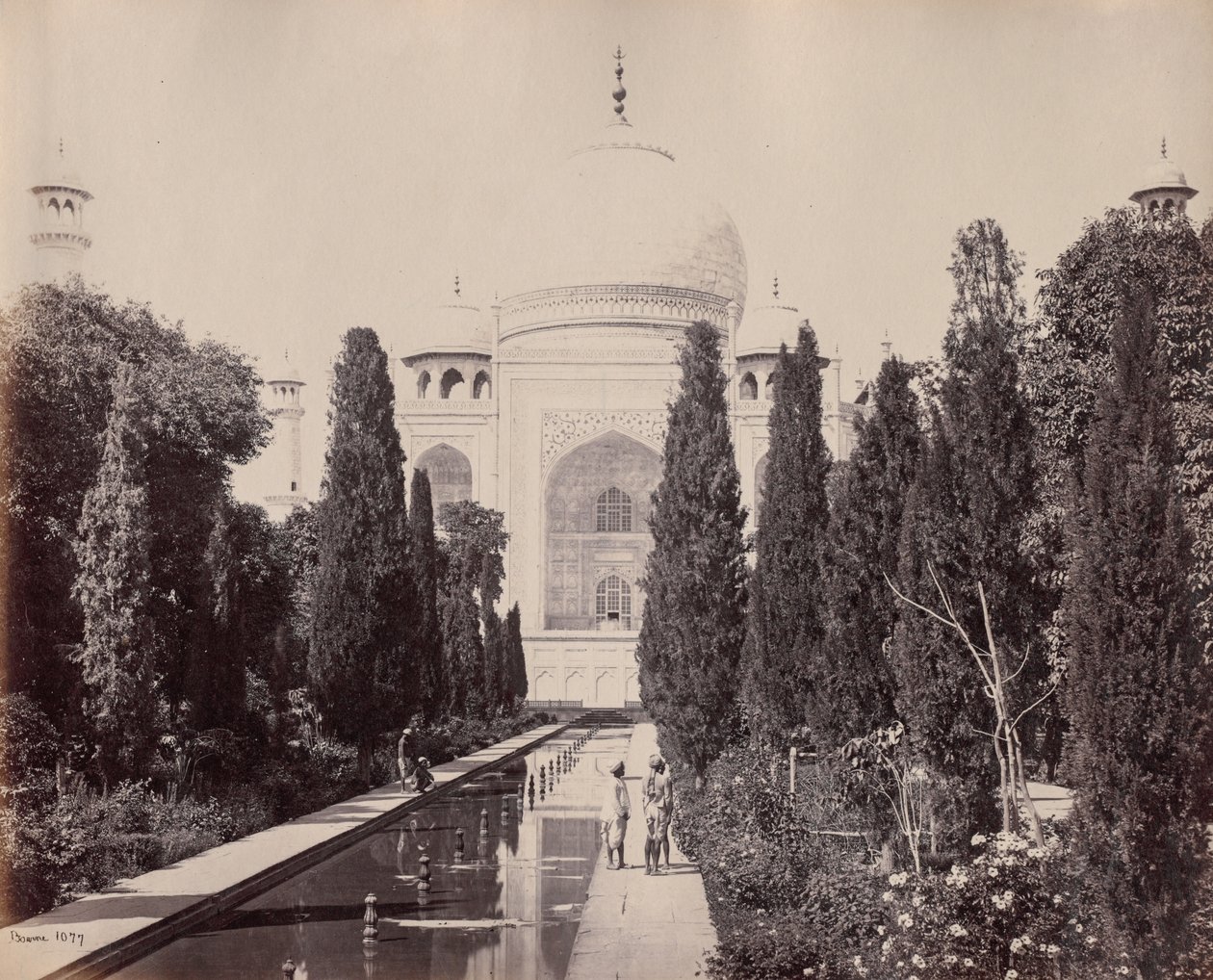 Simla et le Taj Mahal - Samuel Bourne