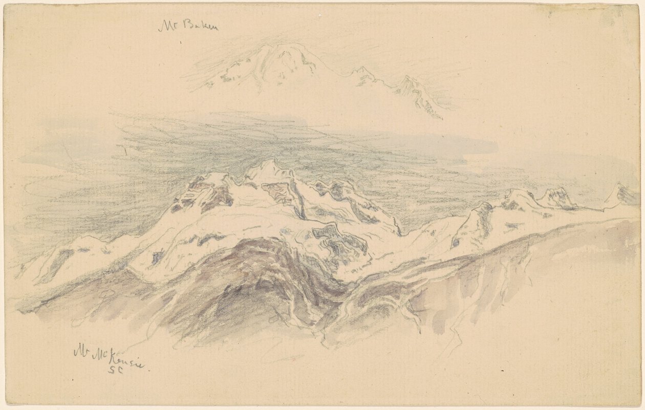 Mont Baker et Mont McKensie - Samuel Colman