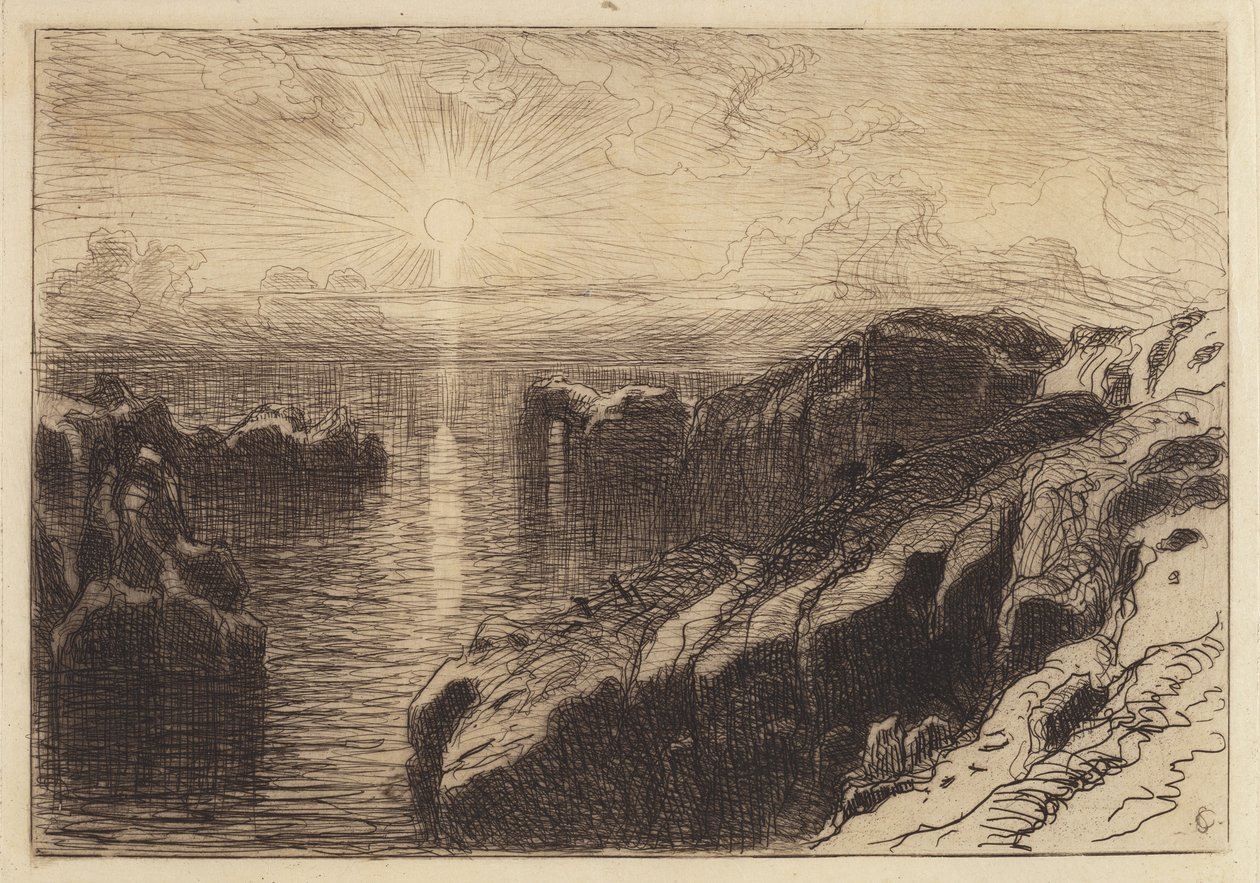 Côte pacifique, Californie - Samuel Colman
