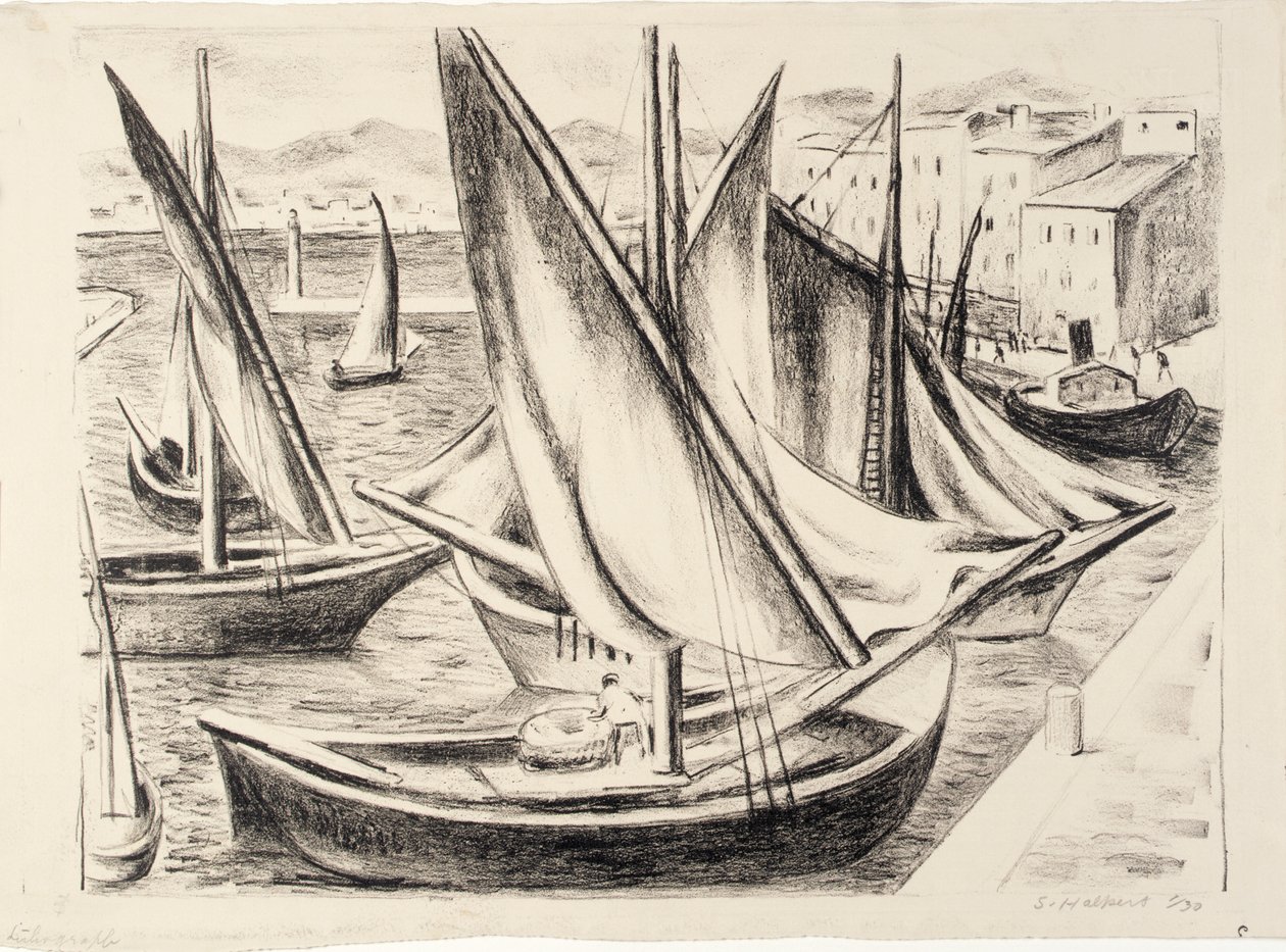 Bateaux, St. Tropez - Samuel Halpert