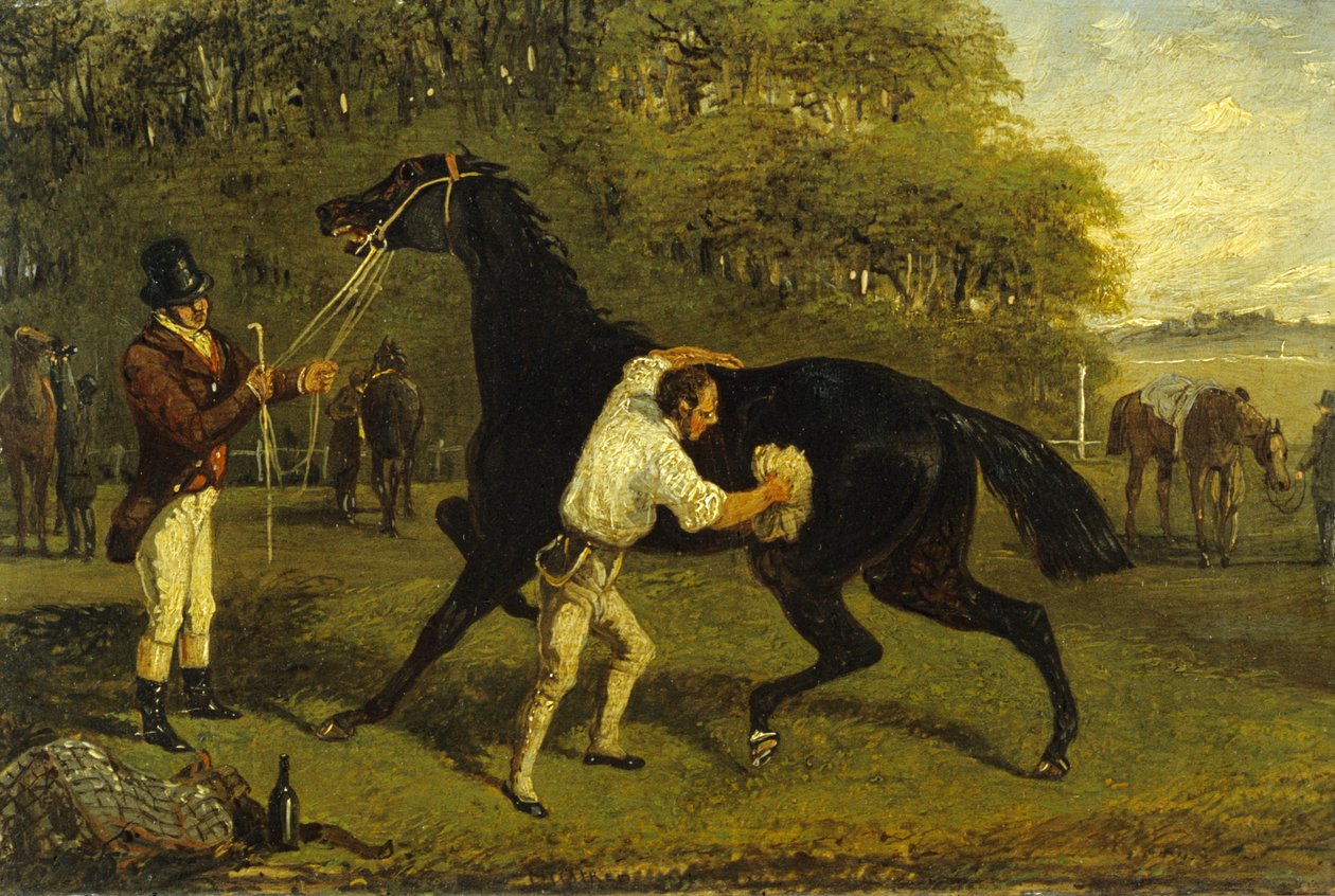 Étrillage - Samuel Henry Alken