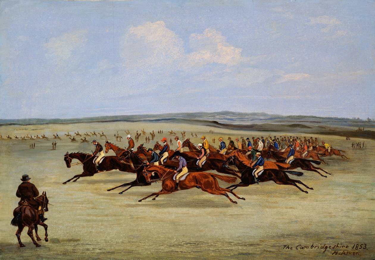 Les Cambridgeshire Stakes - Samuel Henry Alken