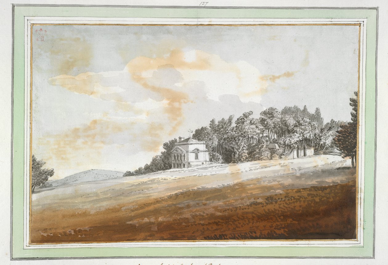 Siège de Carney dans le parc de Goodwood - Samuel Hieronymous Grimm