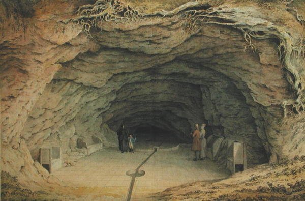 Trou de Mère Ludlum, près de Farnham, Surrey - Samuel Hieronymous Grimm