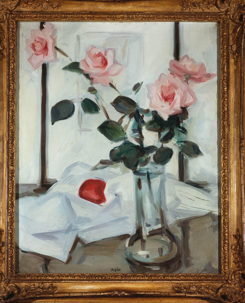 Roses de la reine Elizabeth, c.1918 - Samuel John Peploe