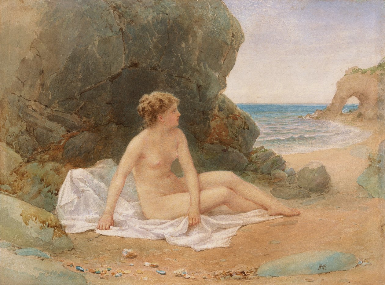 Le baigneur, vers 1890 - Samuel McCloy