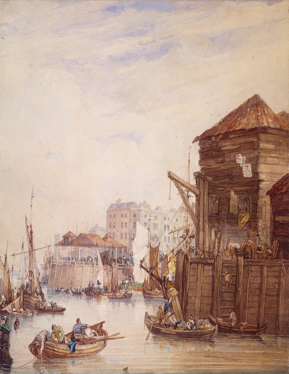 Billingsgate Wharf, Londres - Samuel Owen