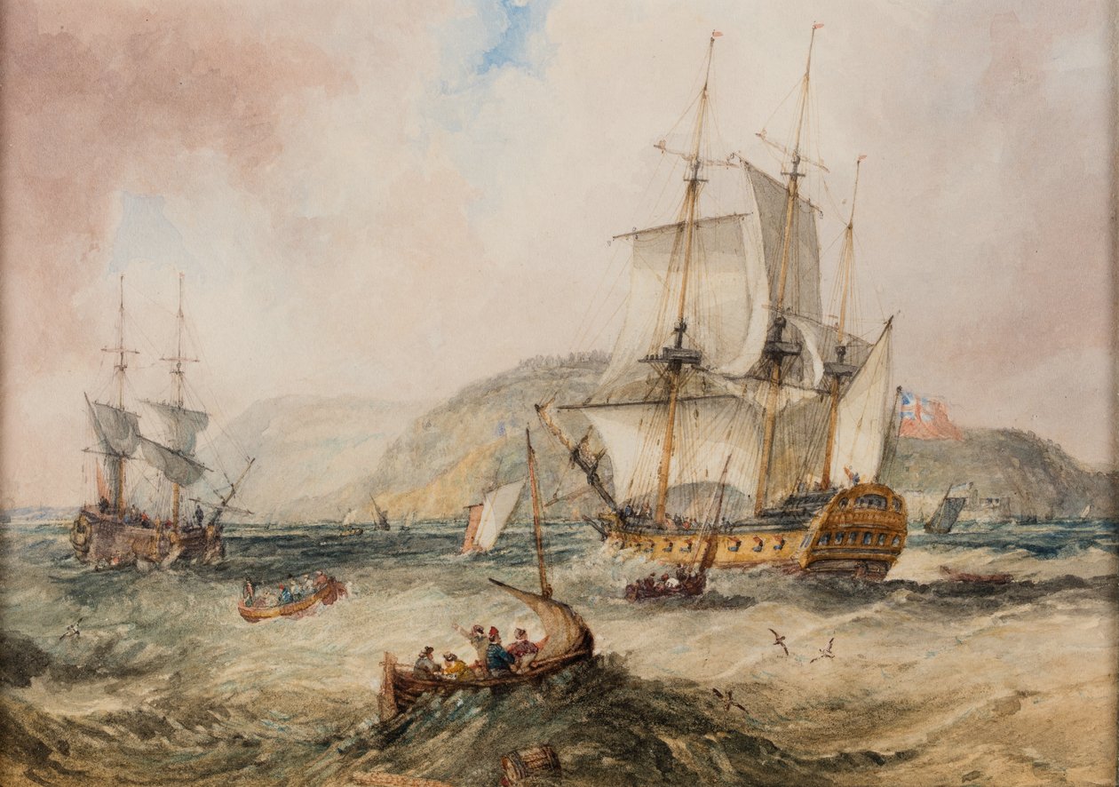 Scène de Mer - Samuel Owen