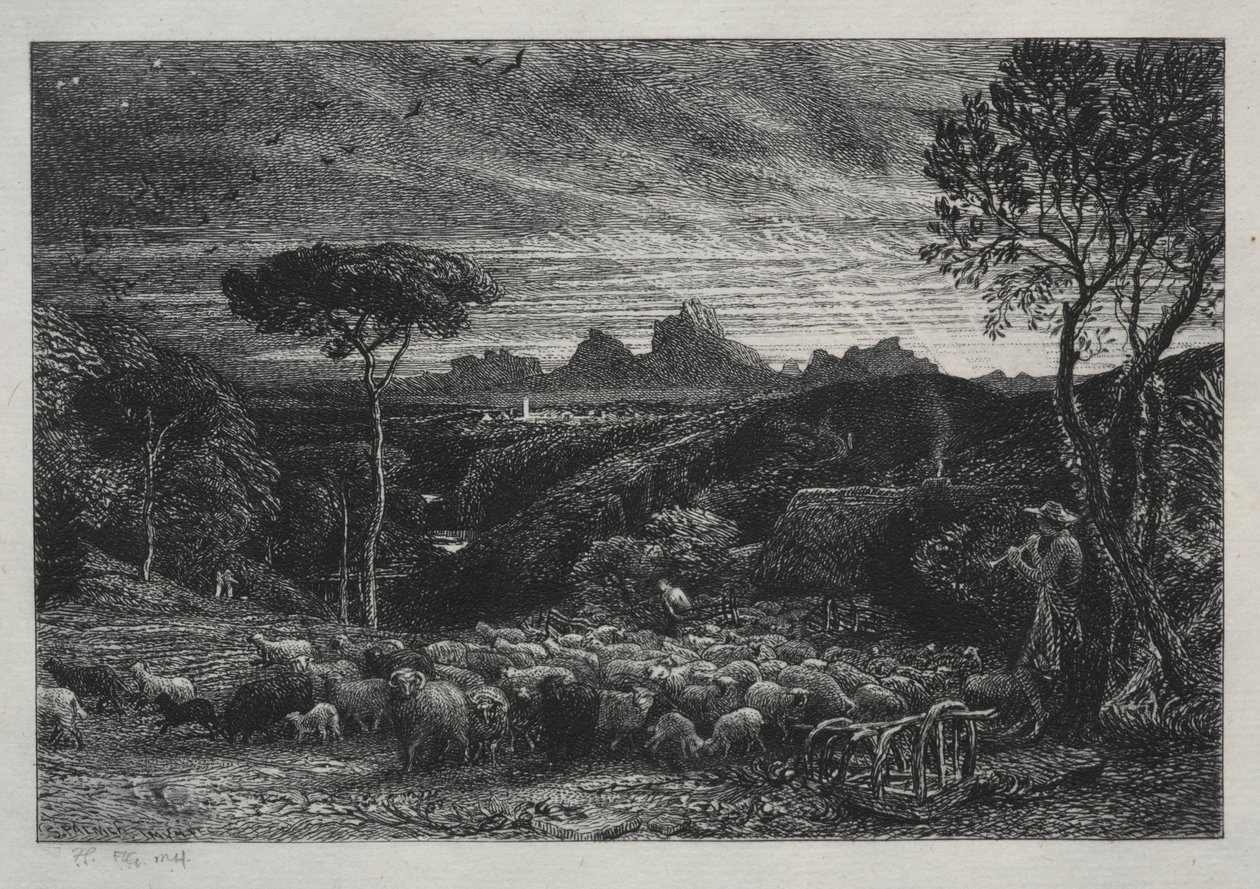 Ouverture du Pli, 1880 - Samuel Palmer