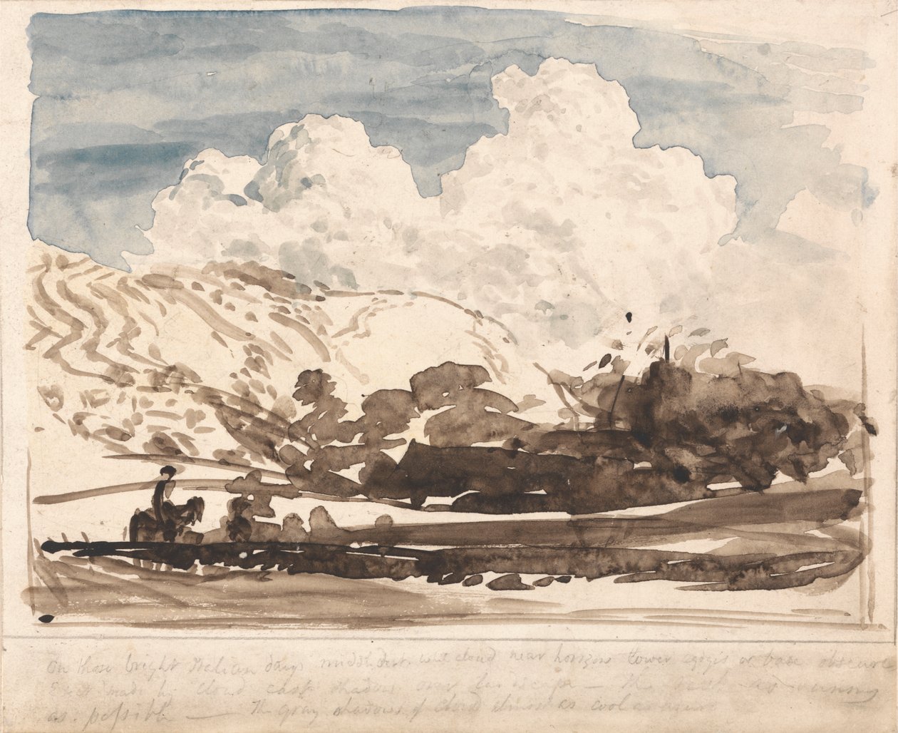 Le nuage lumineux - Samuel Palmer