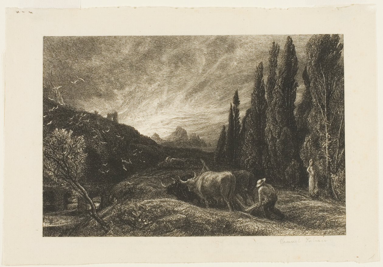 Le Laboureur Matinal - Samuel Palmer
