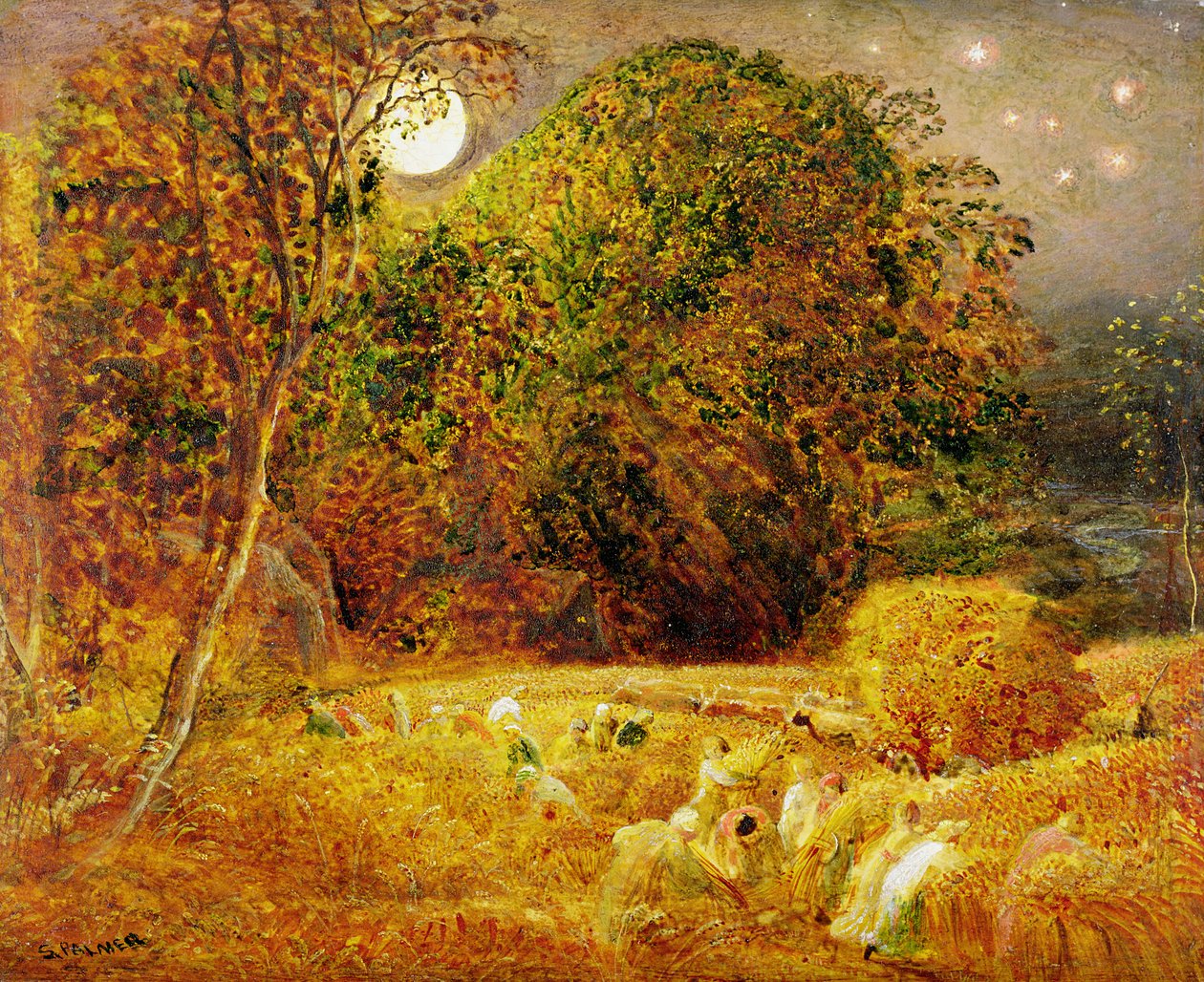 La lune des moissons - Samuel Palmer