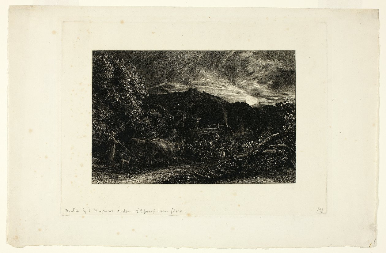 Le berger - Samuel Palmer
