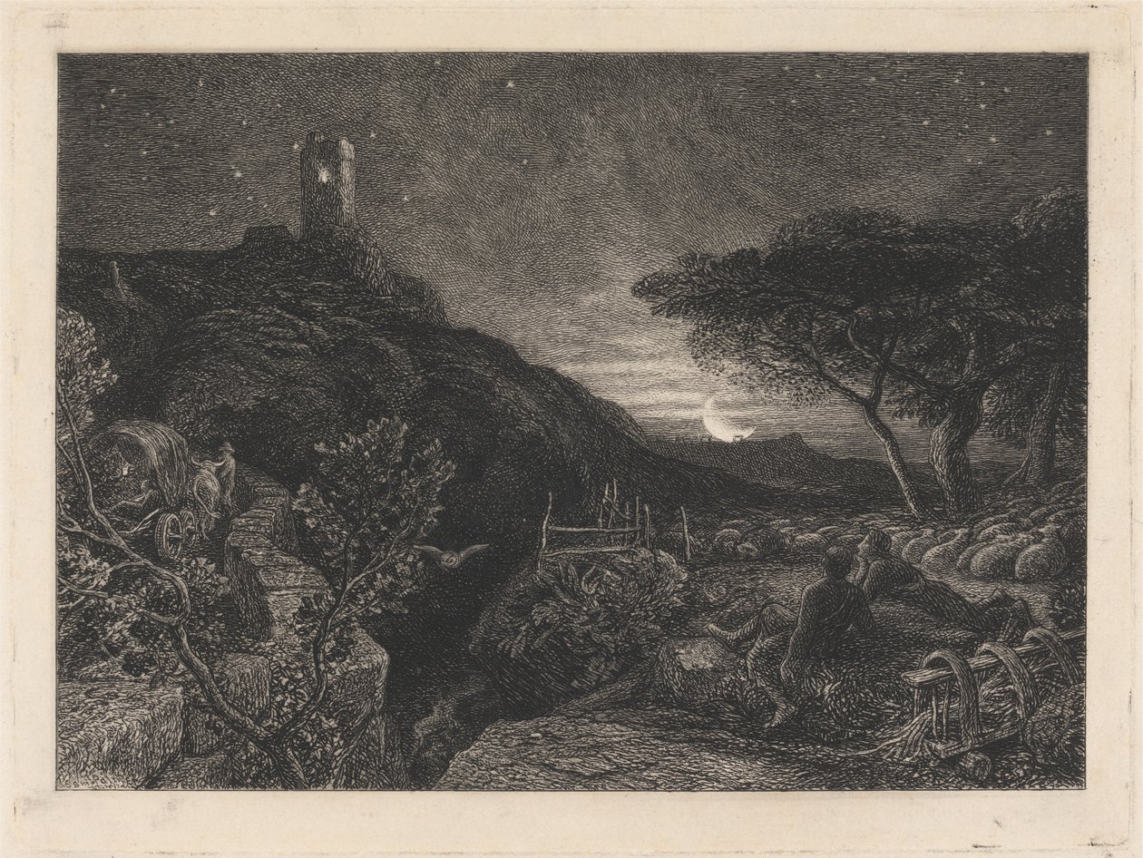 La Tour Solitaire - Samuel Palmer