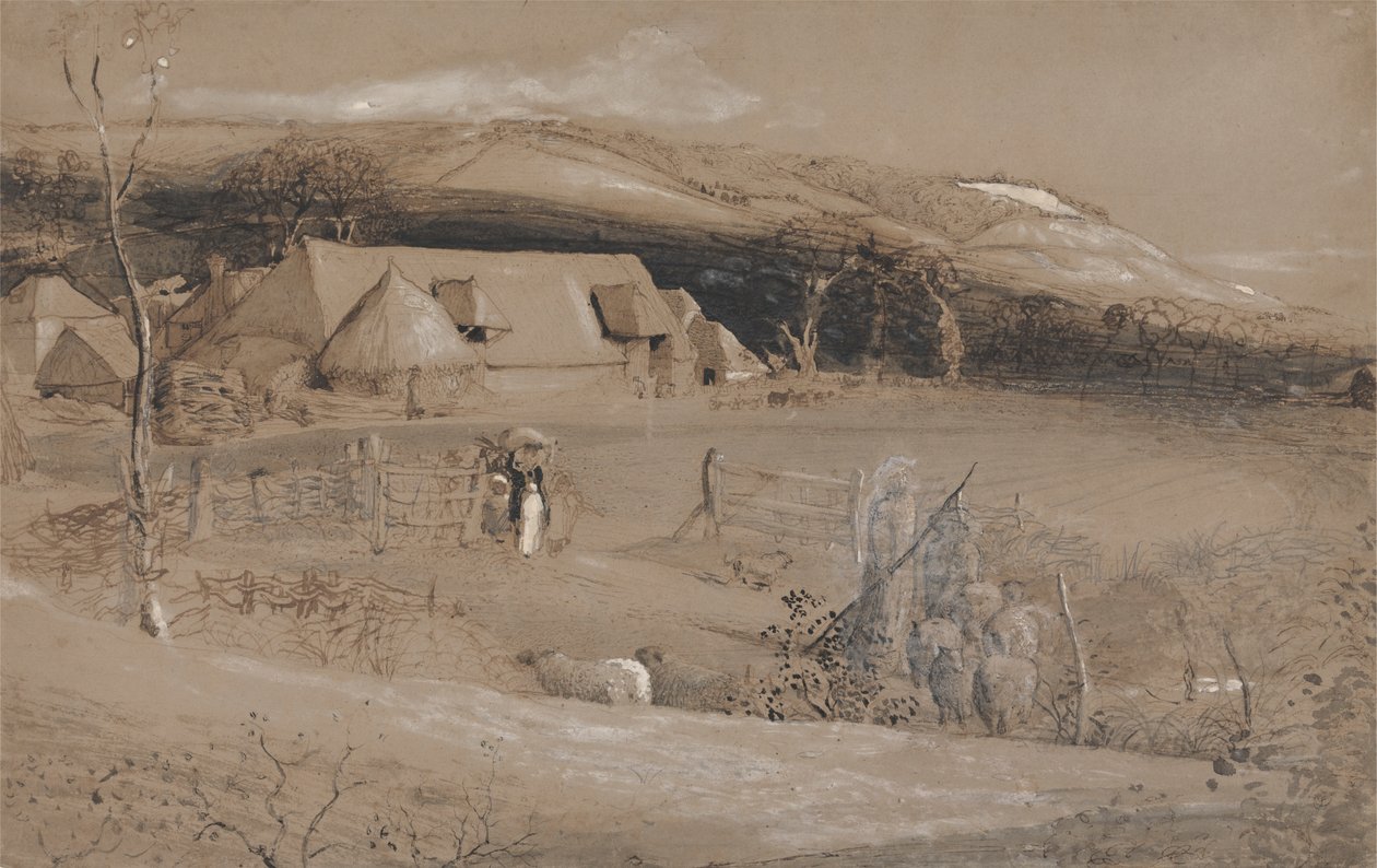 La vallée de la vision - Samuel Palmer