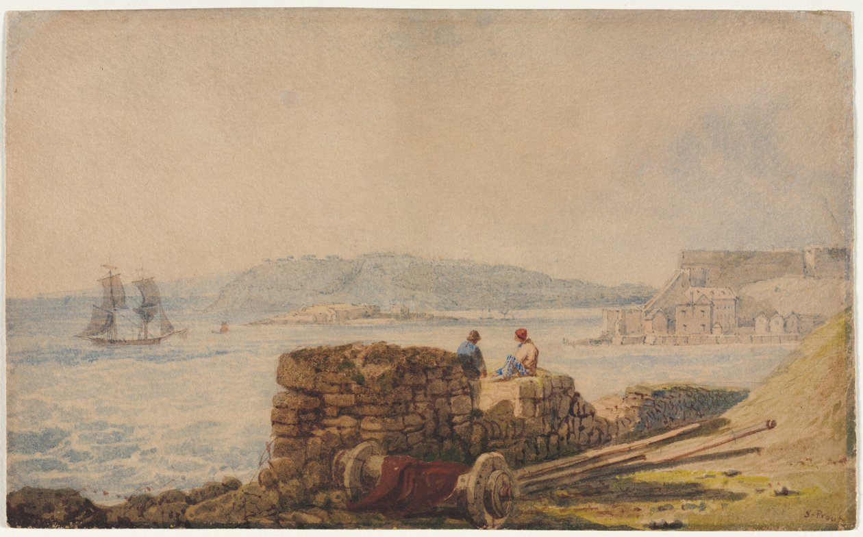 Île de Drake, Plymouth - Samuel Prout