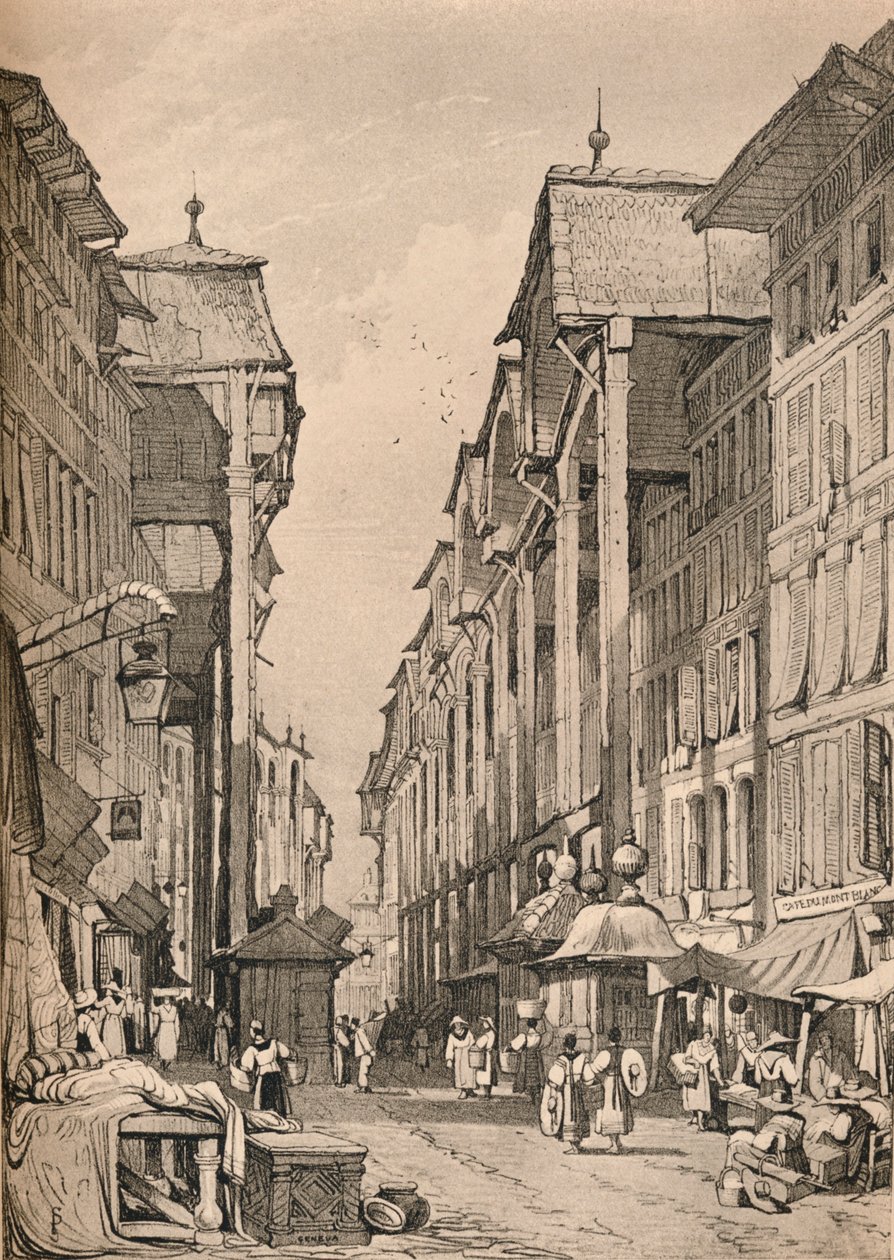 Genève, vers 1830, 1915 - Samuel Prout