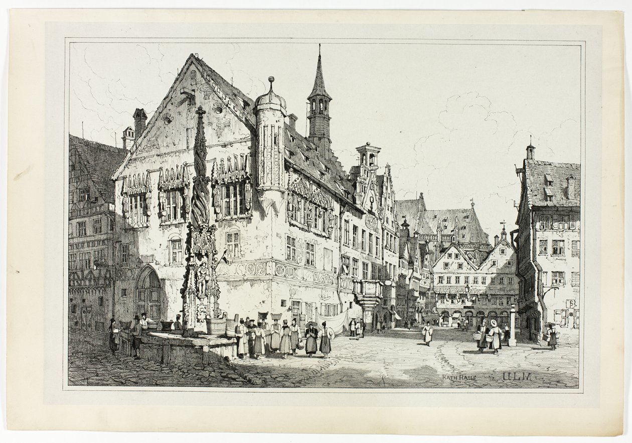 Rath Haus, Ulm - Samuel Prout